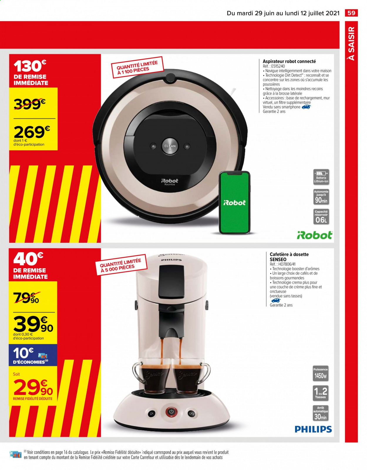 Catalogue Carrefour Hypermarchés - 29/06/2021 - 12/07/2021. Page 65