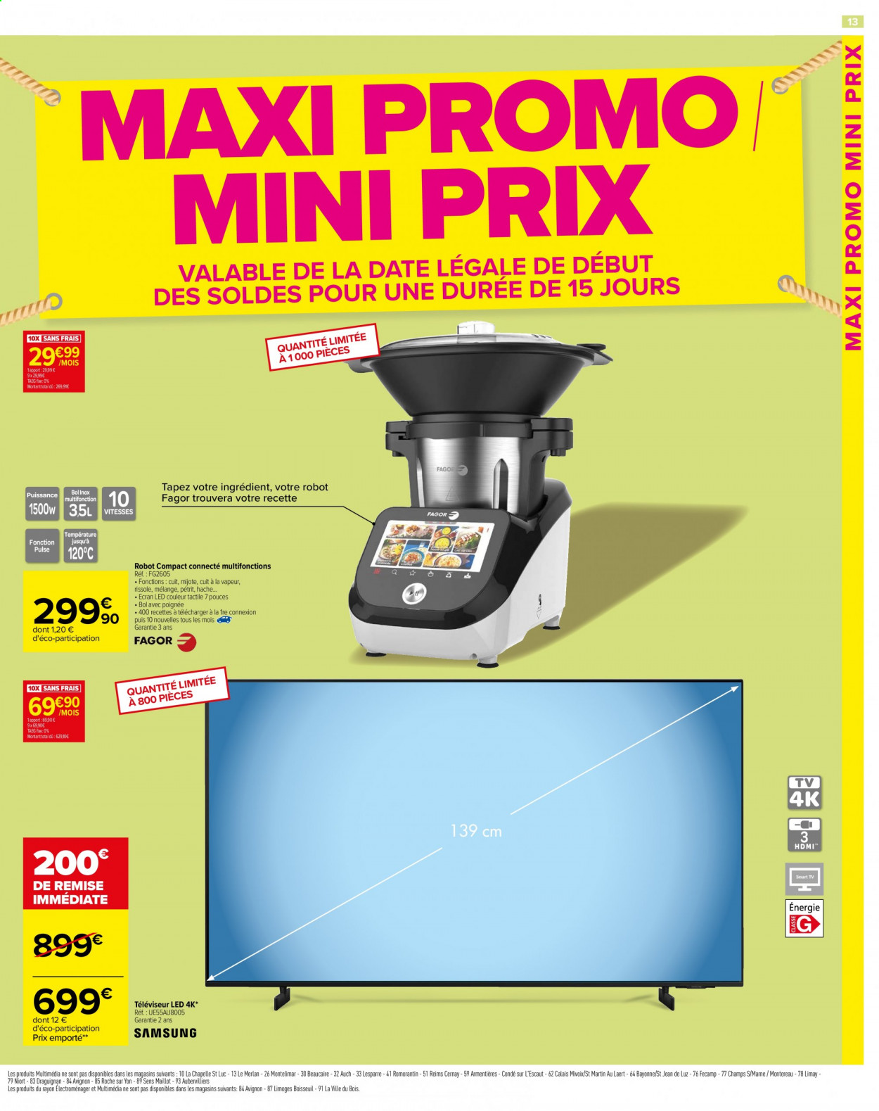 Catalogue Carrefour Hypermarchés - 30/06/2021 - 12/07/2021. Page 13