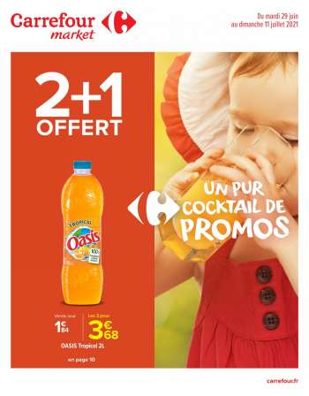 Catalogue Carrefour Market - 29.06.2021 - 11.07.2021.