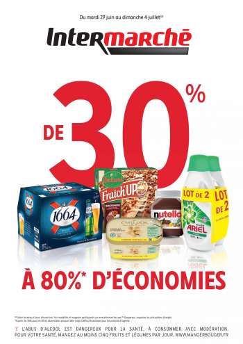 Catalogue Intermarché - 29.06.2021 - 04.07.2021.
