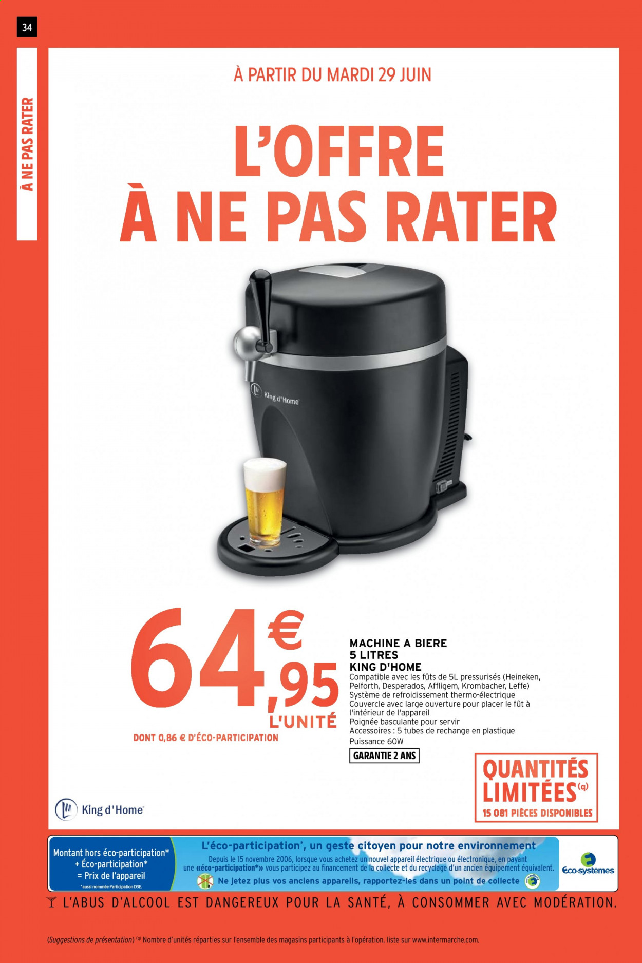 Catalogue Intermarché Contact - 29/06/2021 - 04/07/2021. Page 34