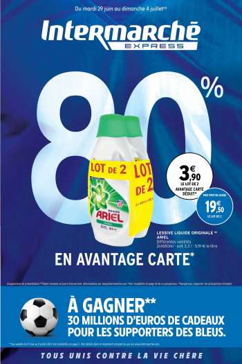 Catalogue Intermarché Express - 29.06.2021 - 04.07.2021.