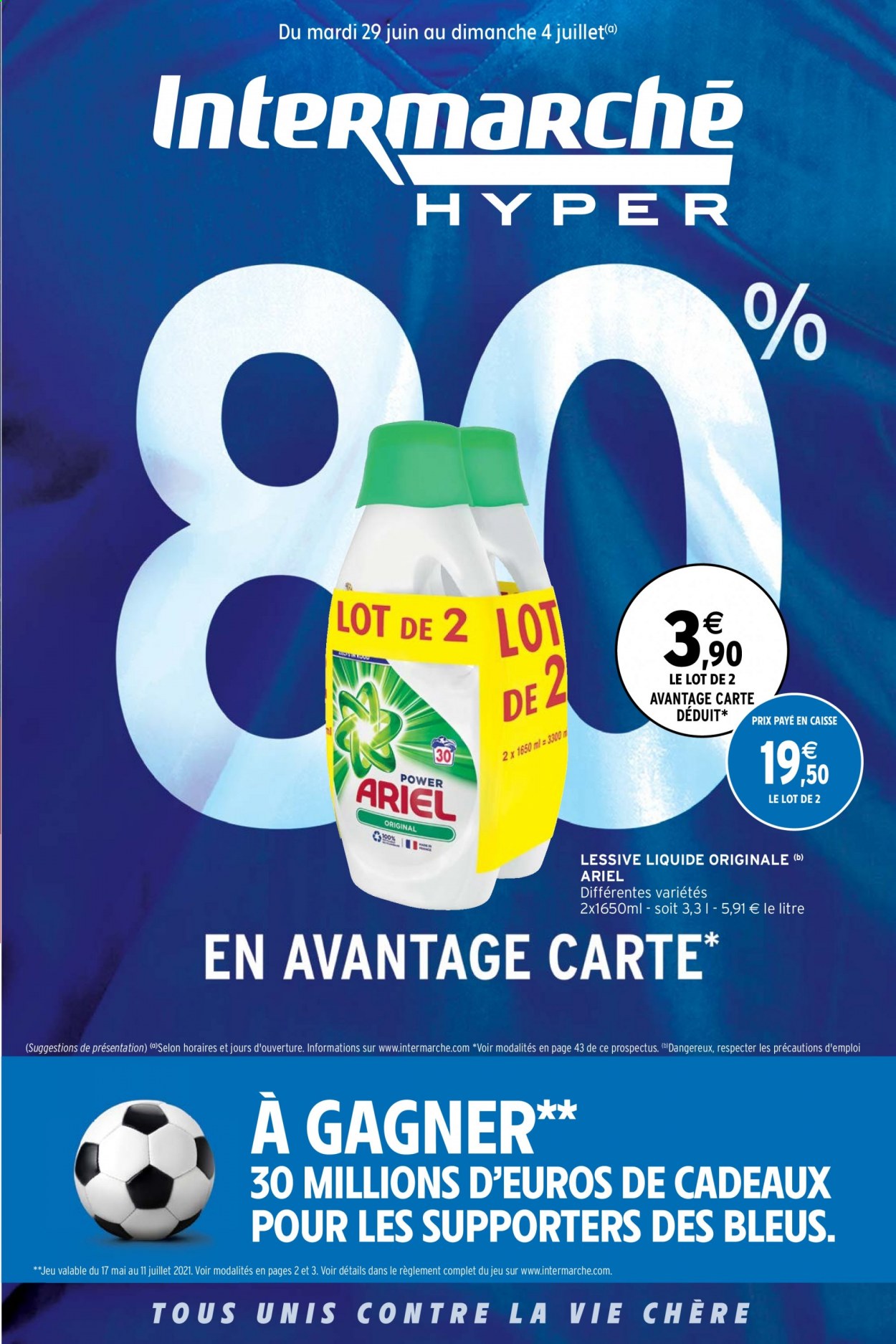 Catalogue Intermarché Hyper - 29/06/2021 - 04/07/2021. Page 1