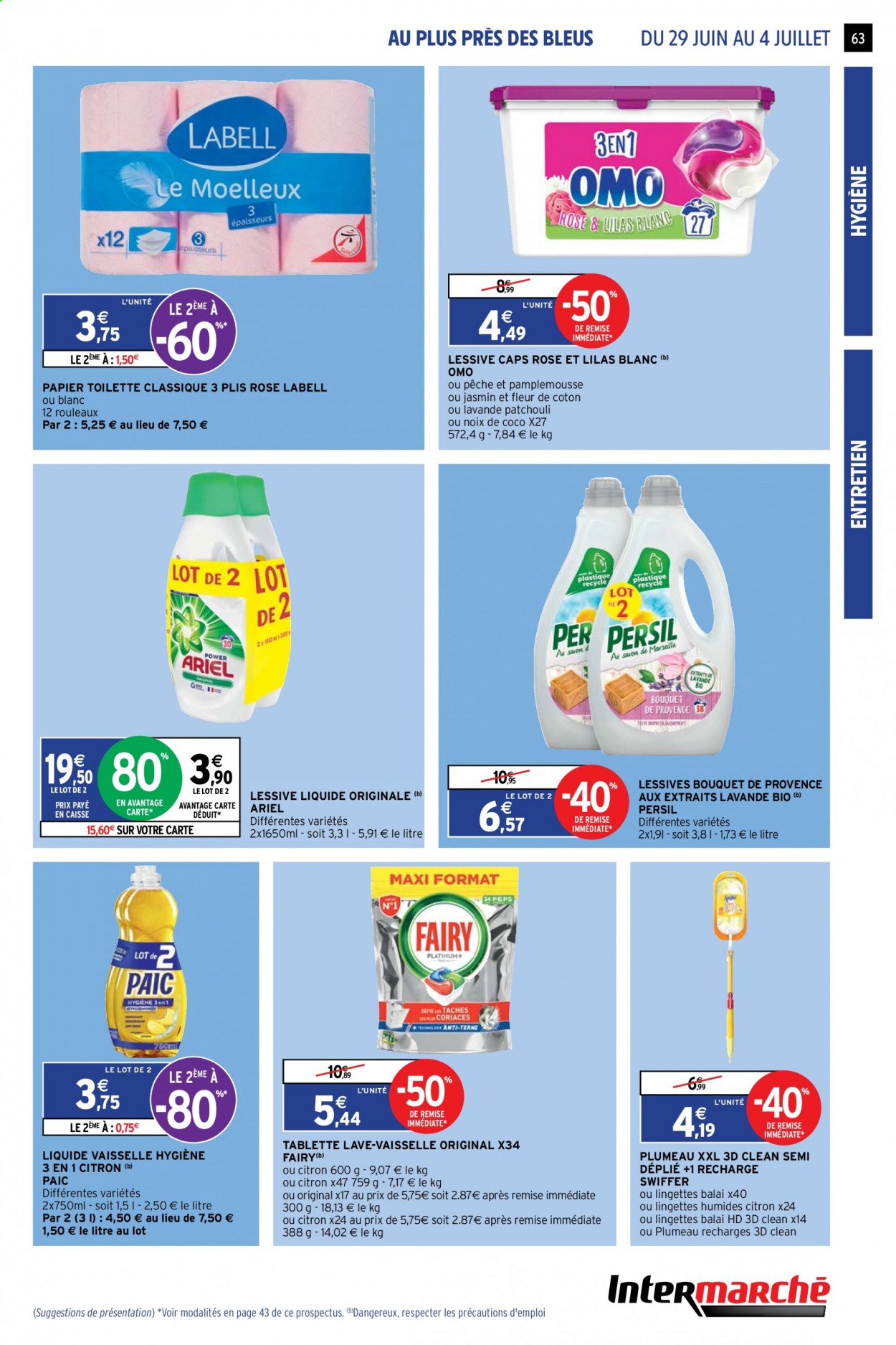 Catalogue Intermarché Hyper - 29/06/2021 - 04/07/2021. Page 63