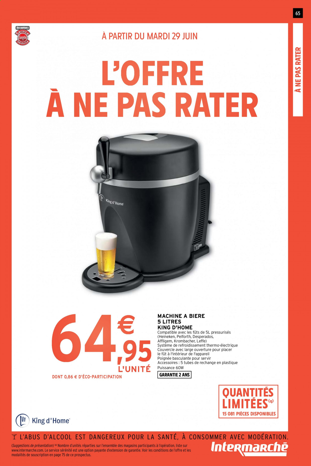 Catalogue Intermarché Hyper - 29/06/2021 - 04/07/2021. Page 65