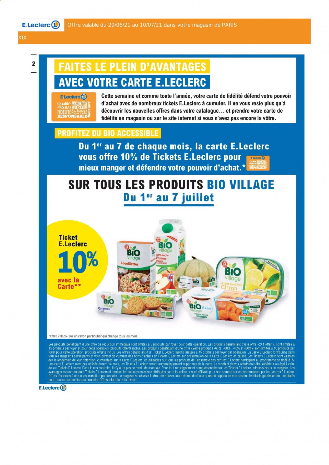 Catalogue E.Leclerc - 29/06/2021 - 10/07/2021. Page 2