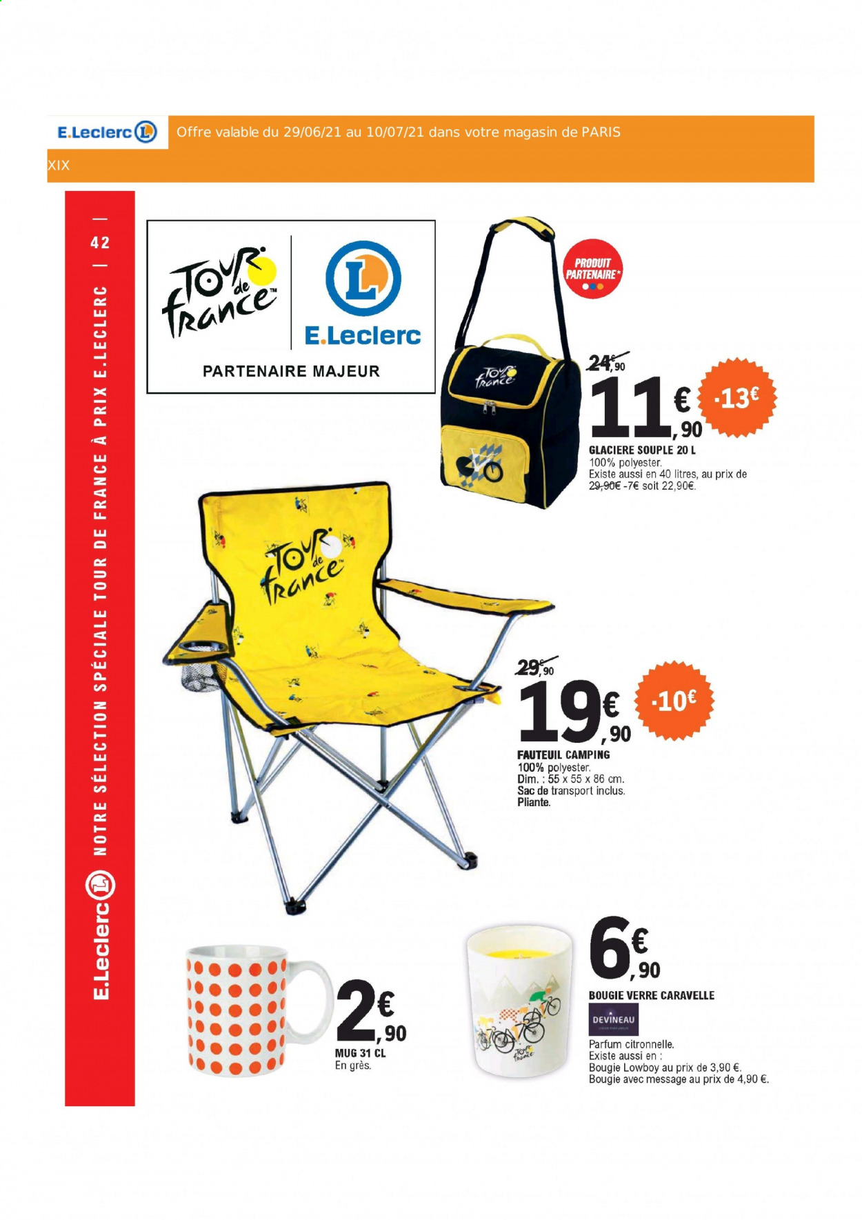 Catalogue E.Leclerc - 29/06/2021 - 10/07/2021. Page 42