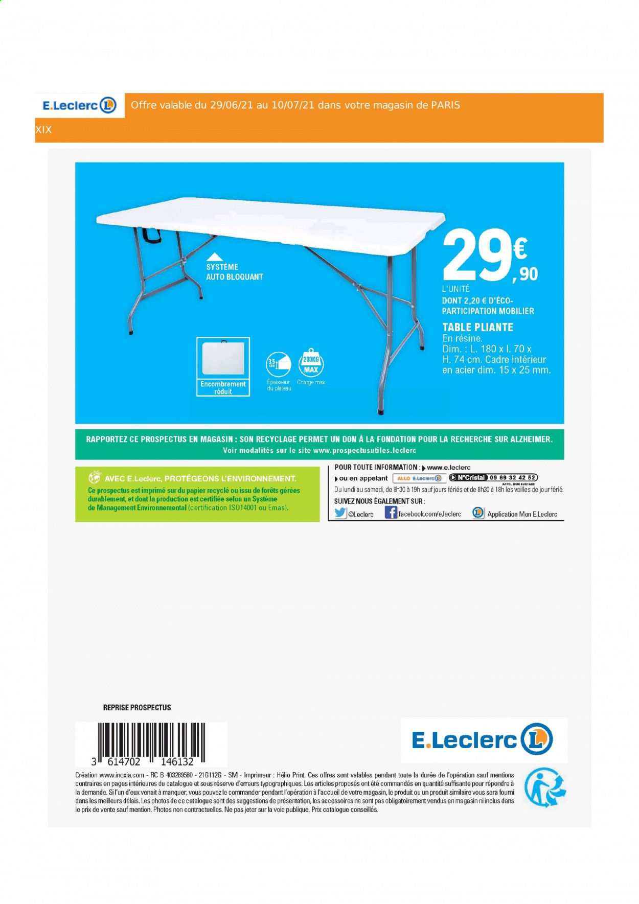 Catalogue E.Leclerc - 29/06/2021 - 10/07/2021. Page 48