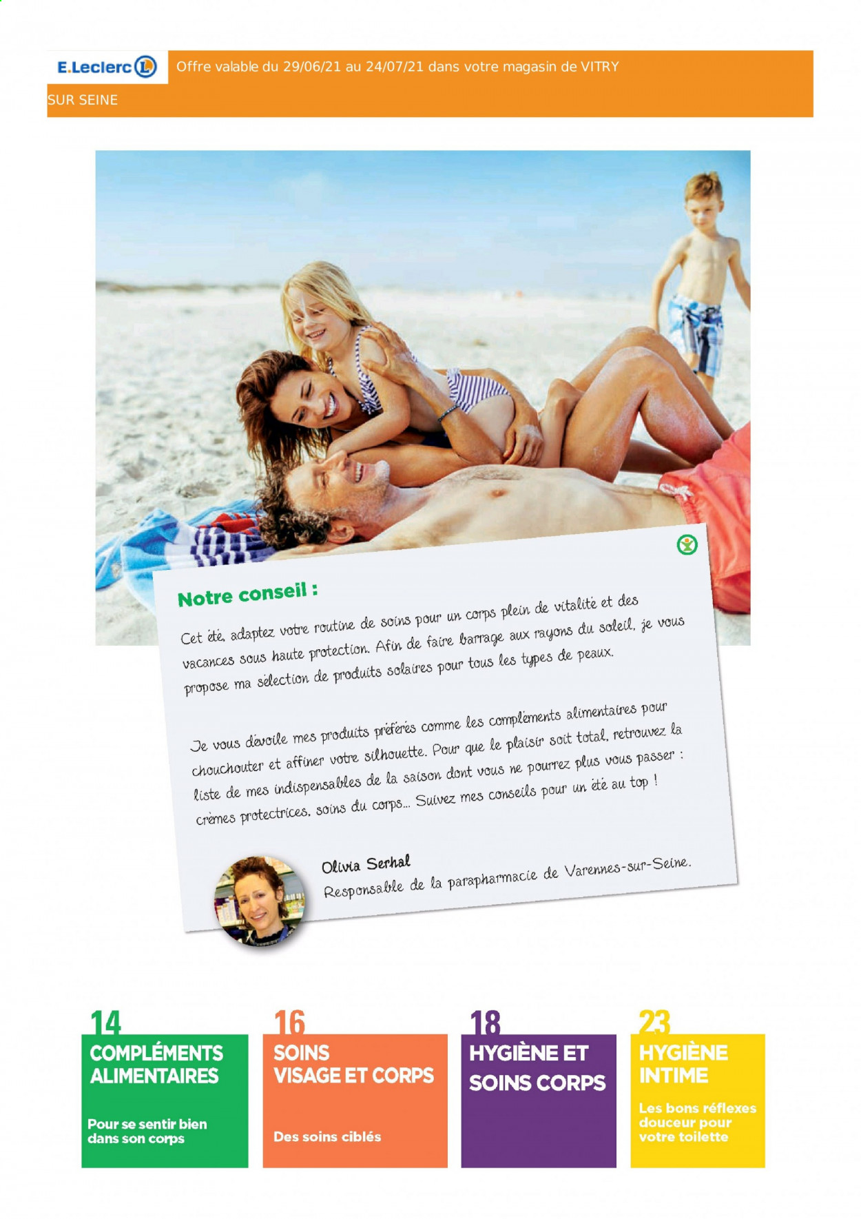 Catalogue E.Leclerc - 29/06/2021 - 24/07/2021. Page 3