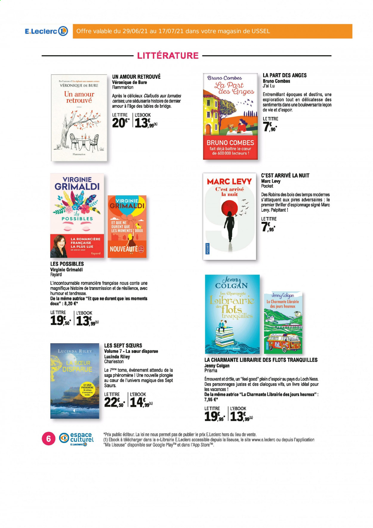 Catalogue E.Leclerc - 29/06/2021 - 17/07/2021. Page 6