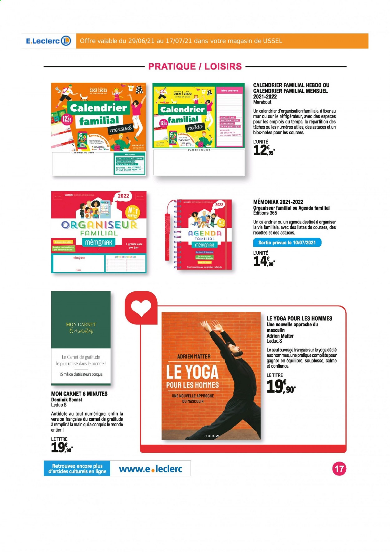 Catalogue E.Leclerc - 29/06/2021 - 17/07/2021. Page 17