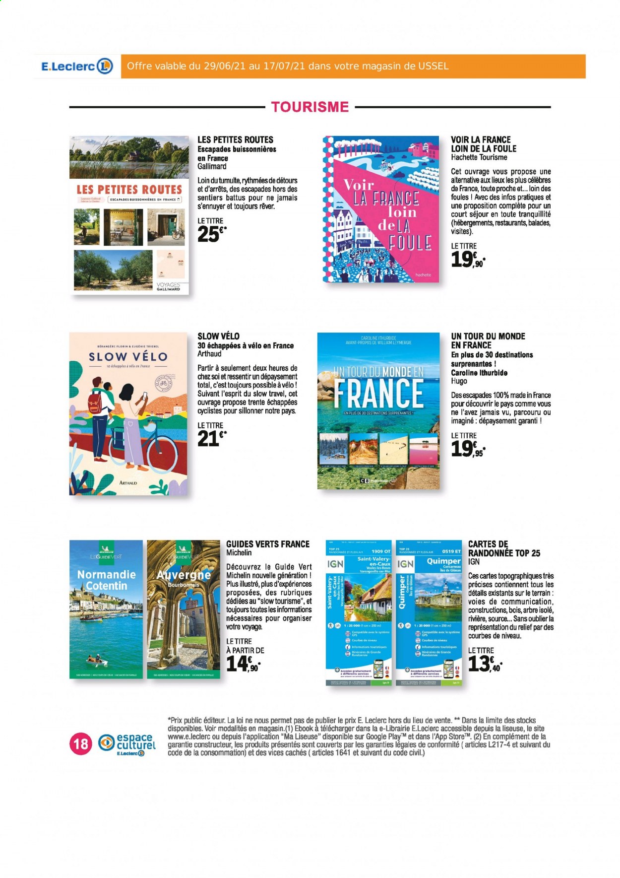 Catalogue E.Leclerc - 29/06/2021 - 17/07/2021. Page 18