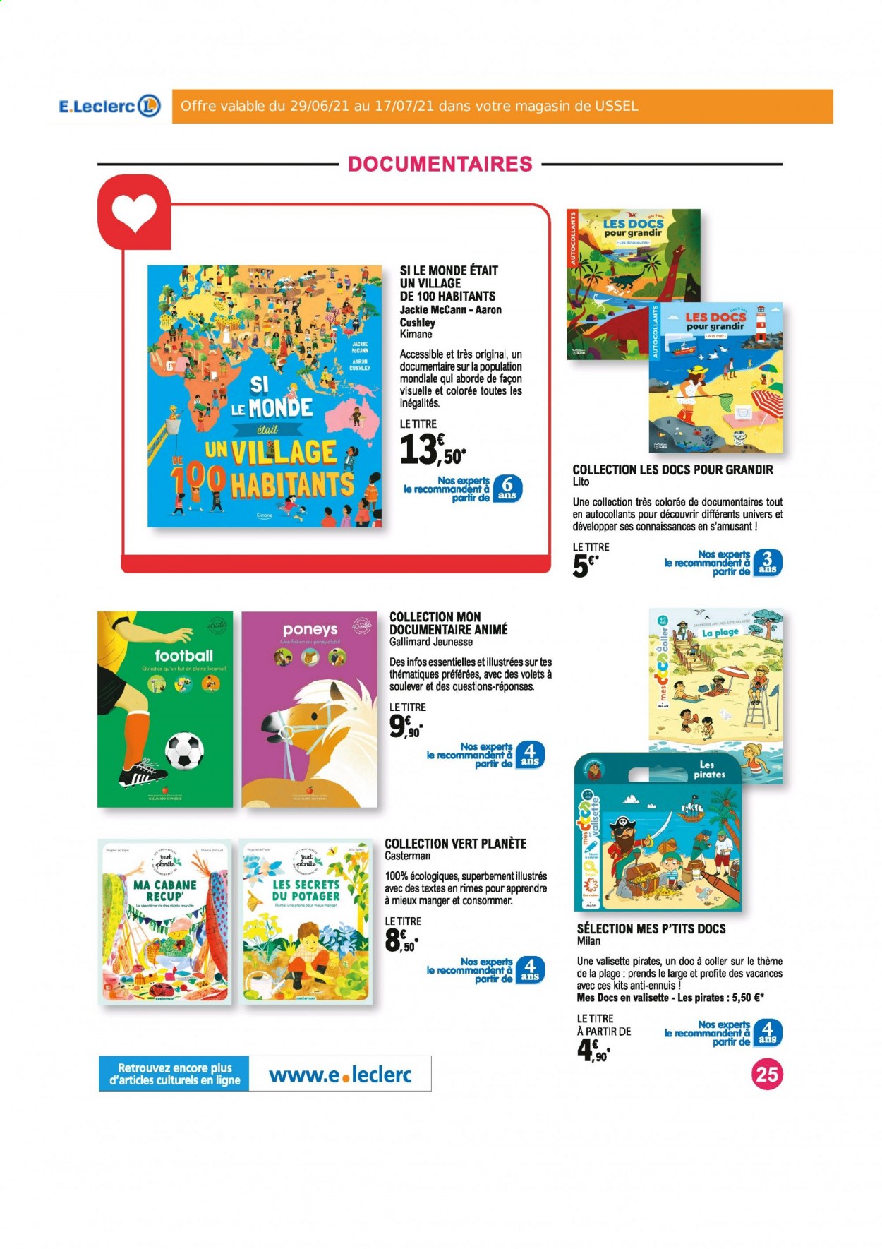 Catalogue E.Leclerc - 29/06/2021 - 17/07/2021. Page 25