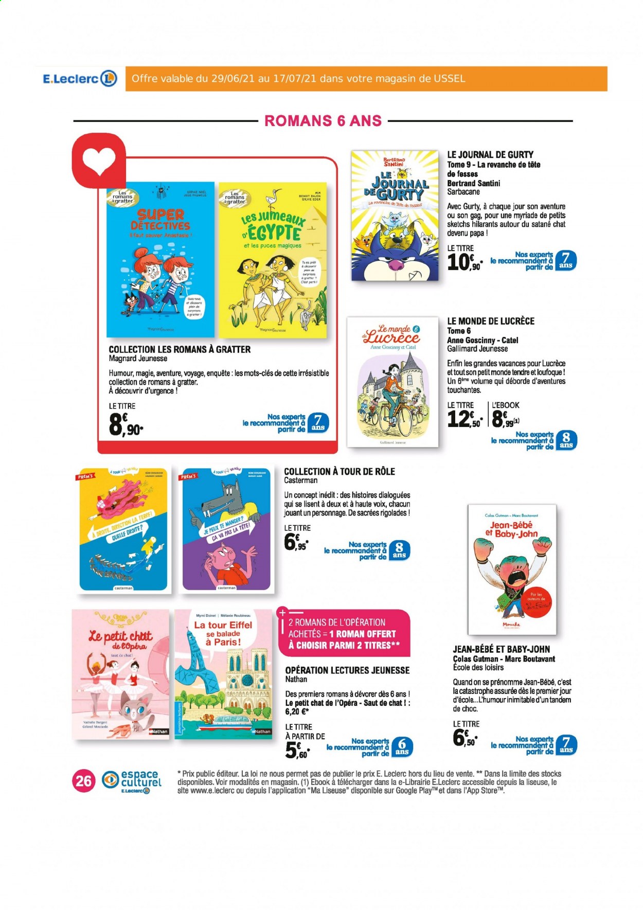Catalogue E.Leclerc - 29/06/2021 - 17/07/2021. Page 26