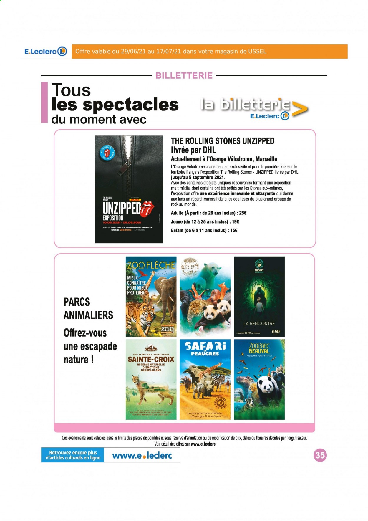 Catalogue E.Leclerc - 29/06/2021 - 17/07/2021. Page 35