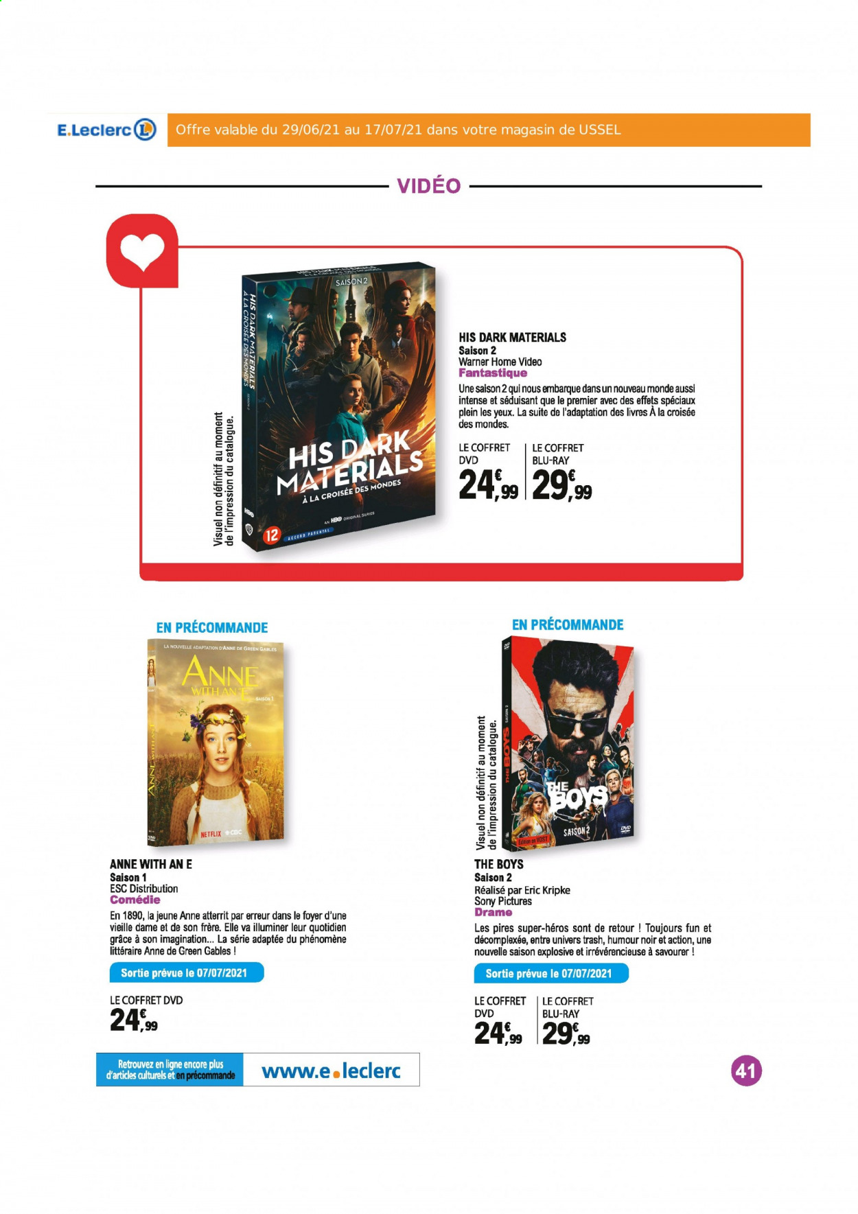 Catalogue E.Leclerc - 29/06/2021 - 17/07/2021. Page 41
