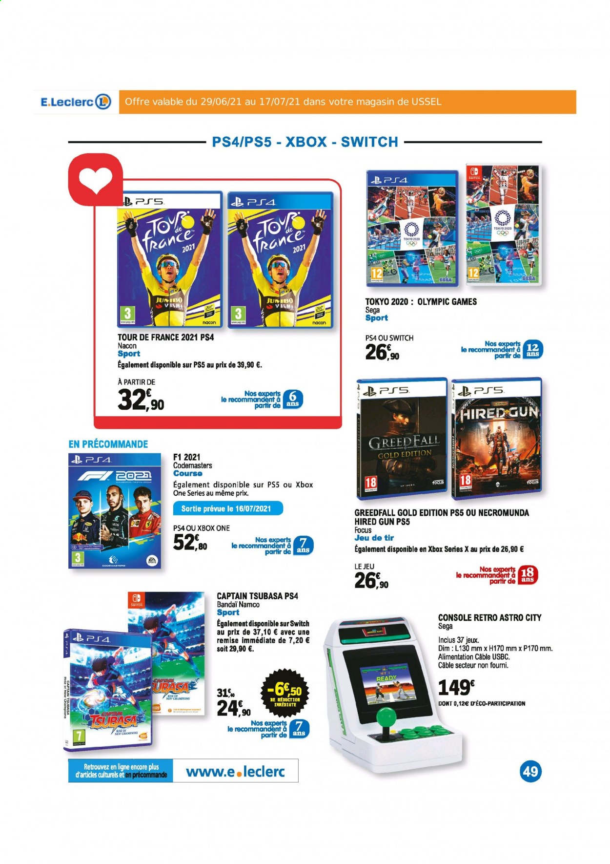 Catalogue E.Leclerc - 29/06/2021 - 17/07/2021. Page 49