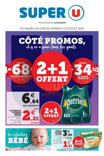 Catalogue SUPER U - 29.06.2021 - 10.07.2021.