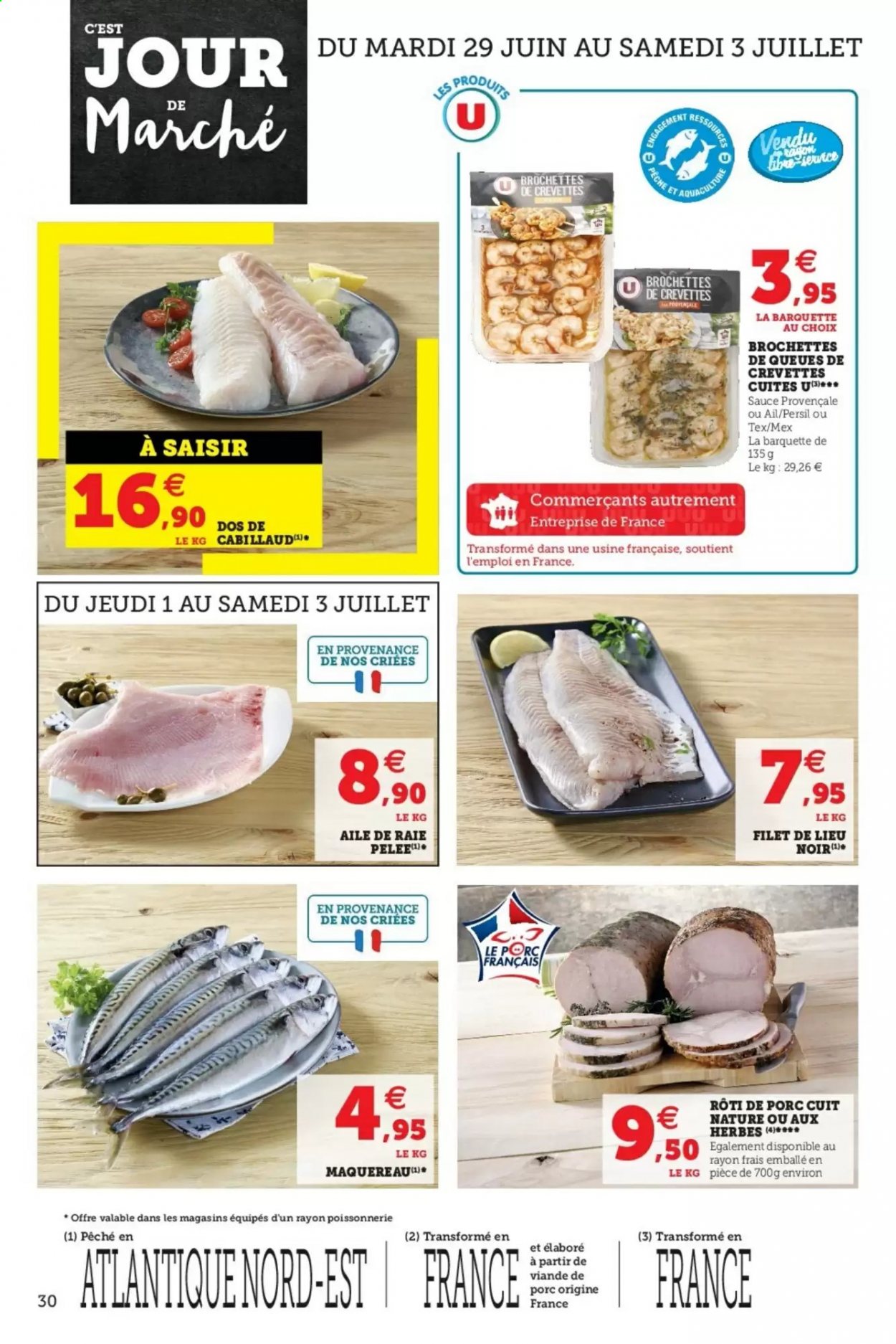 Catalogue SUPER U - 29/06/2021 - 10/07/2021. Page 30