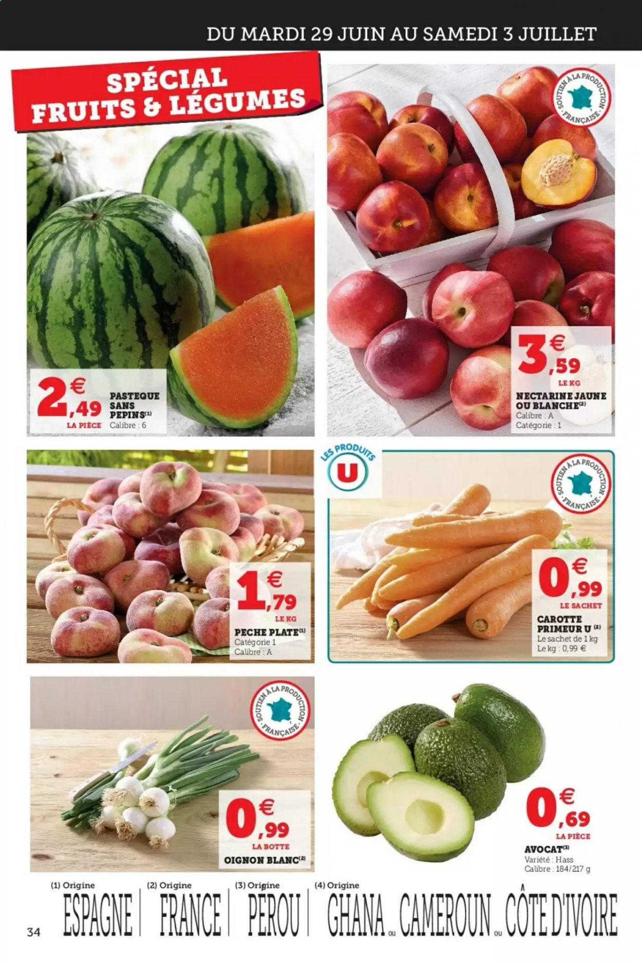 Catalogue SUPER U - 29/06/2021 - 10/07/2021. Page 34