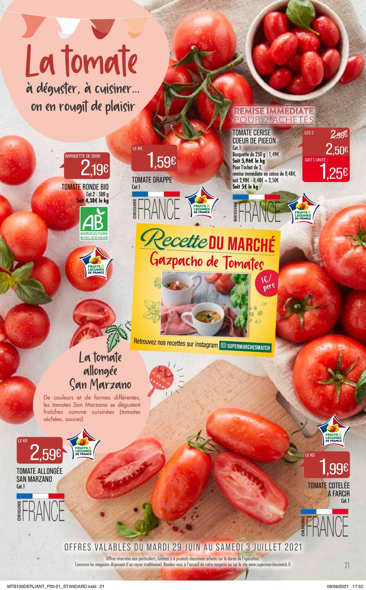 Catalogue Supermarché Match - 29/06/2021 - 11/07/2021. Page 21