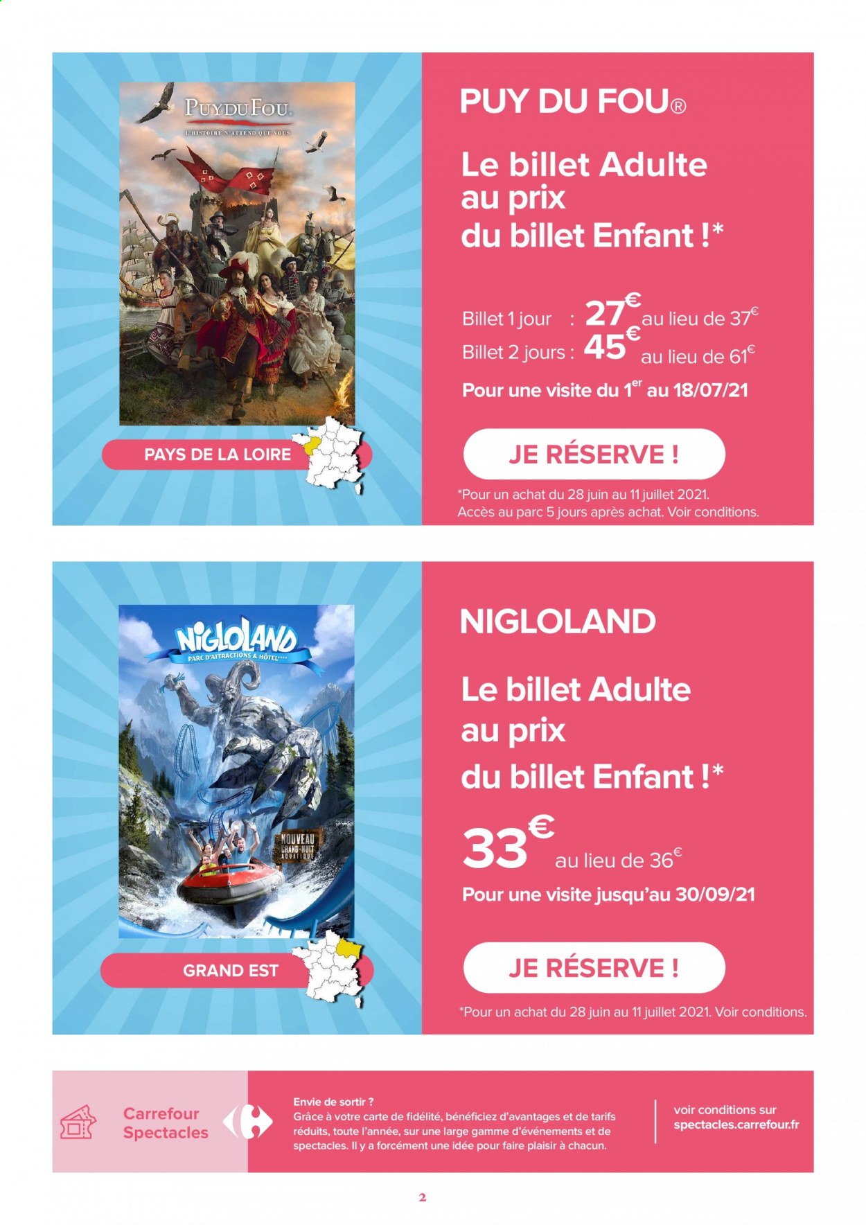 Catalogue Carrefour Hypermarchés - 28/06/2021 - 11/07/2021. Page 2