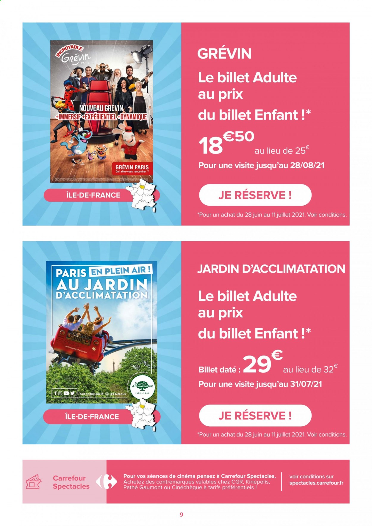 Catalogue Carrefour Hypermarchés - 28/06/2021 - 11/07/2021. Page 9