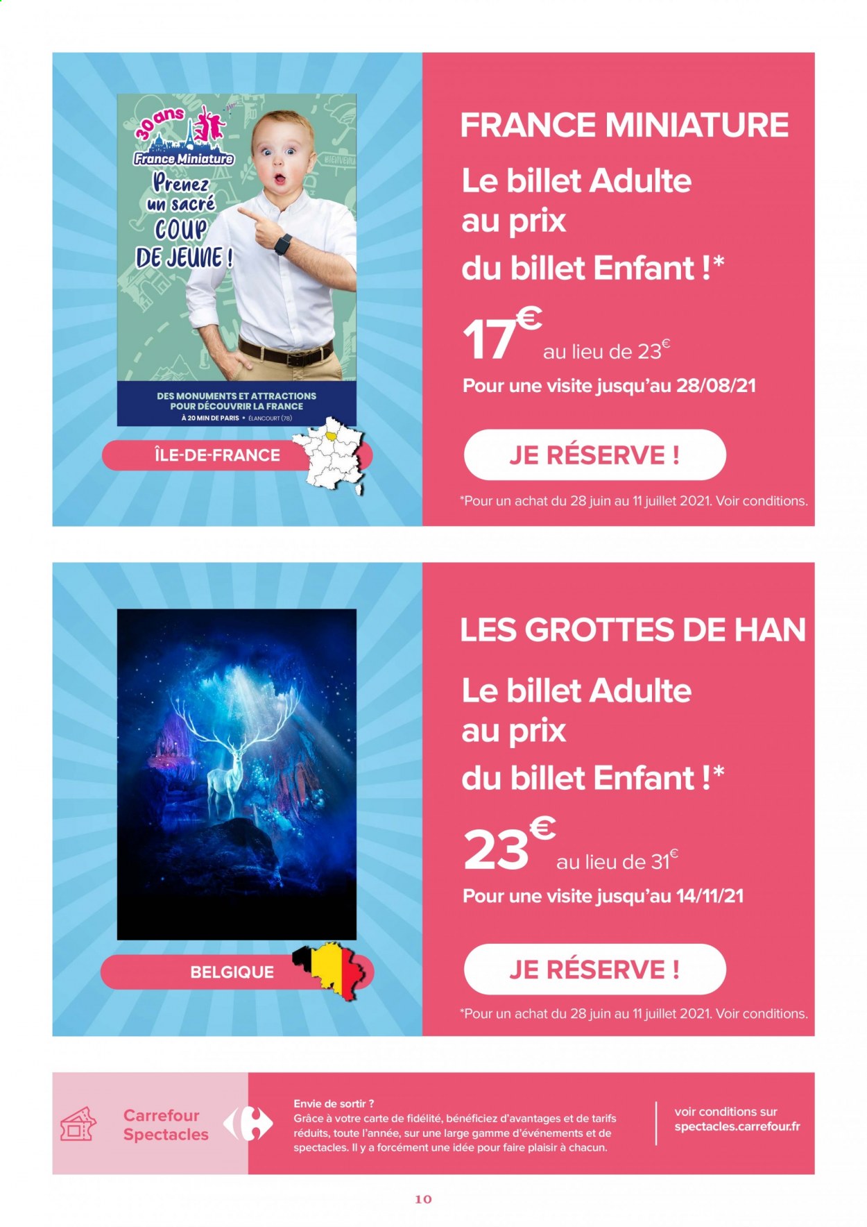 Catalogue Carrefour Hypermarchés - 28/06/2021 - 11/07/2021. Page 10