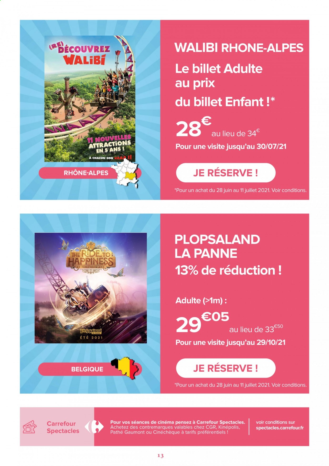 Catalogue Carrefour Hypermarchés - 28/06/2021 - 11/07/2021. Page 13