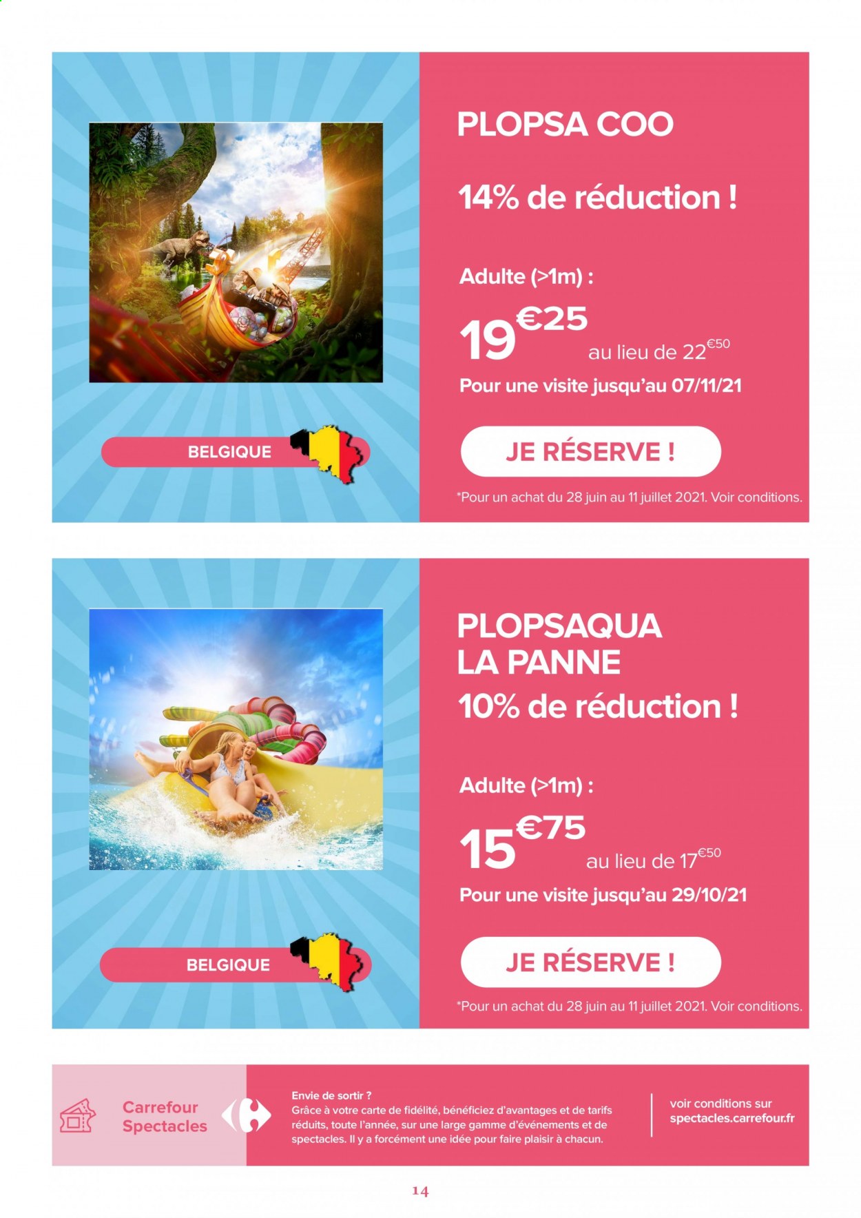 Catalogue Carrefour Hypermarchés - 28/06/2021 - 11/07/2021. Page 14