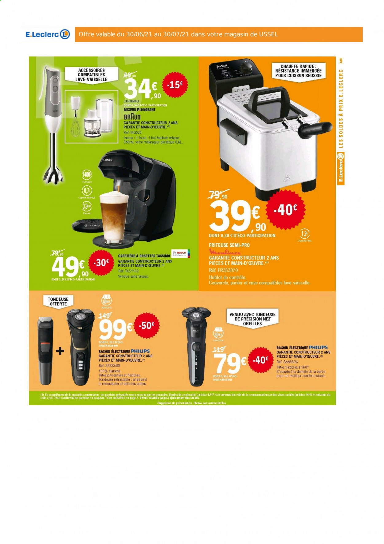 Catalogue E.Leclerc - 30/06/2021 - 30/07/2021. Page 9