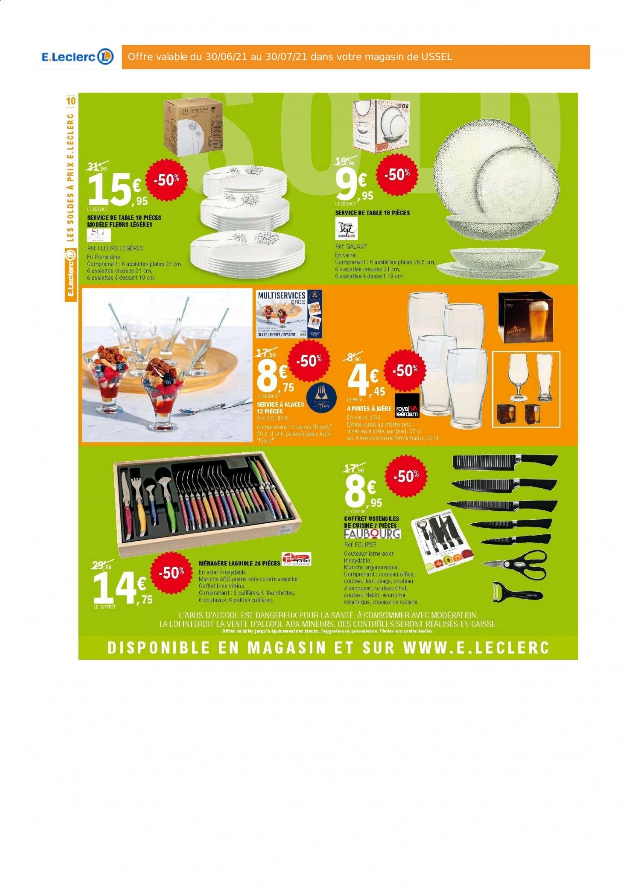 Catalogue E.Leclerc - 30/06/2021 - 30/07/2021. Page 10