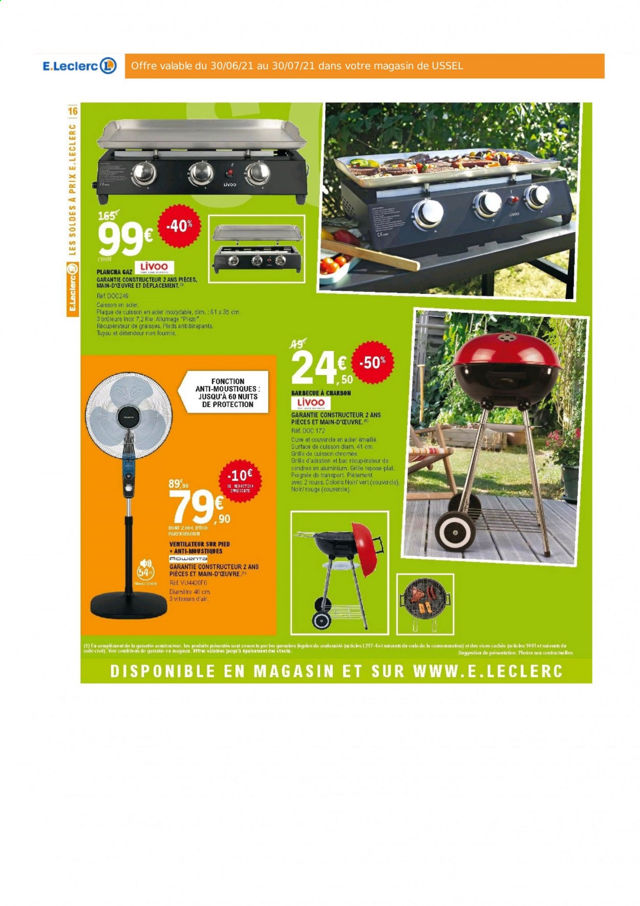 Catalogue E.Leclerc - 30/06/2021 - 30/07/2021. Page 16