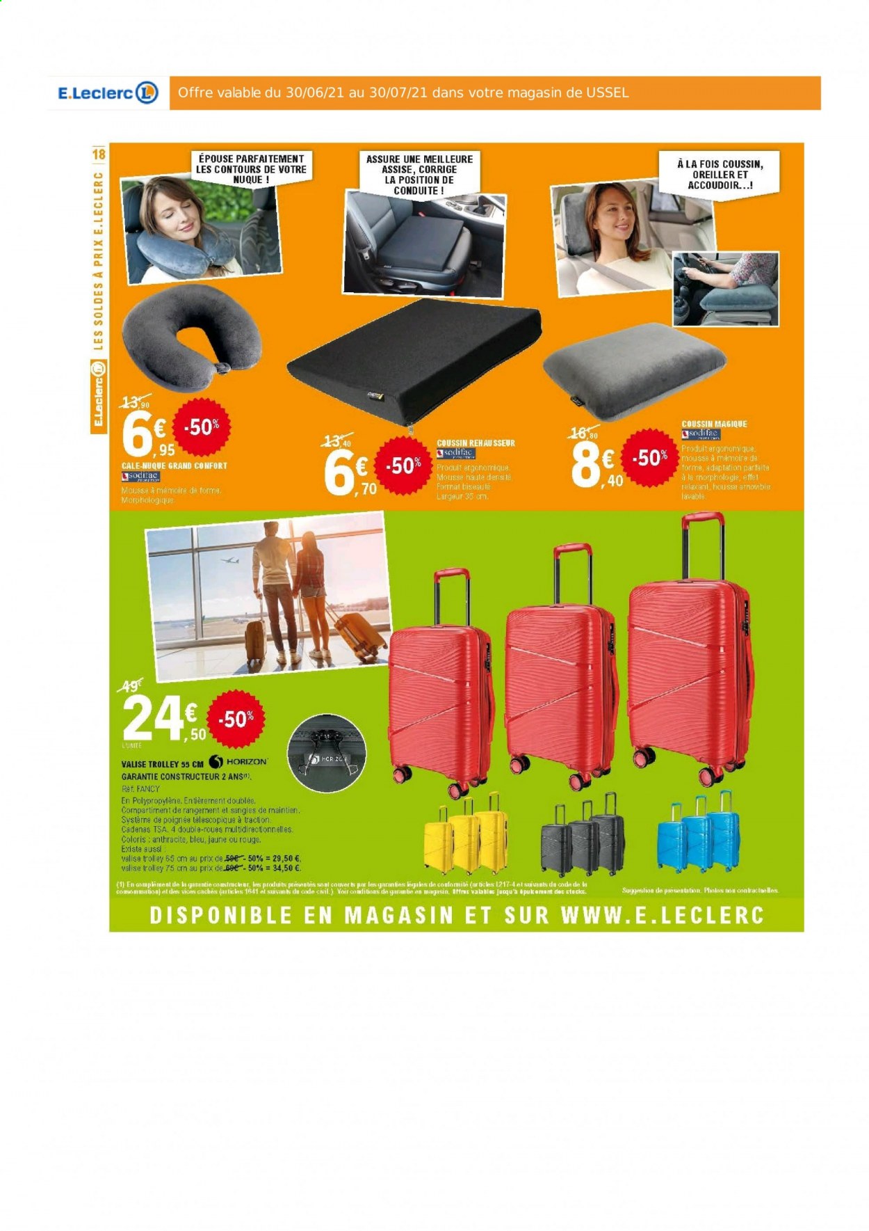 Catalogue E.Leclerc - 30/06/2021 - 30/07/2021. Page 18