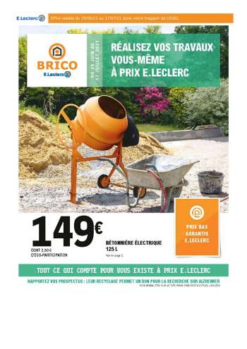 Catalogue E.Leclerc - 29.06.2021 - 17.07.2021.