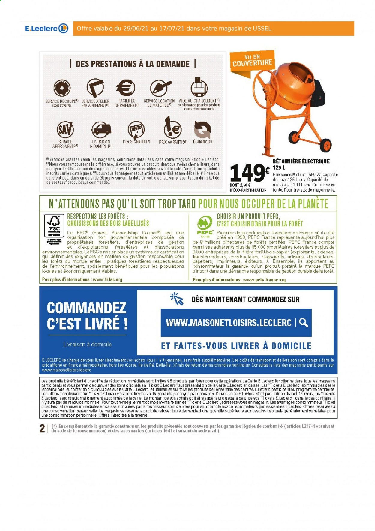 Catalogue E.Leclerc - 29/06/2021 - 17/07/2021. Page 2