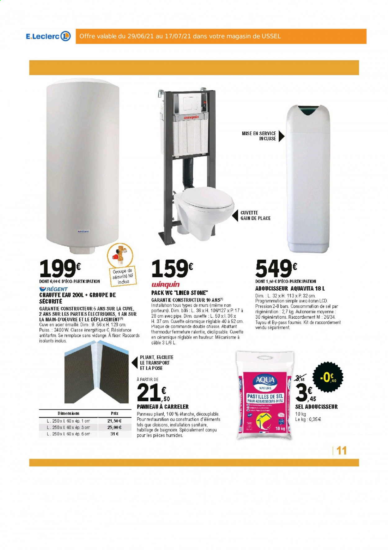 Catalogue E.Leclerc - 29/06/2021 - 17/07/2021. Page 11