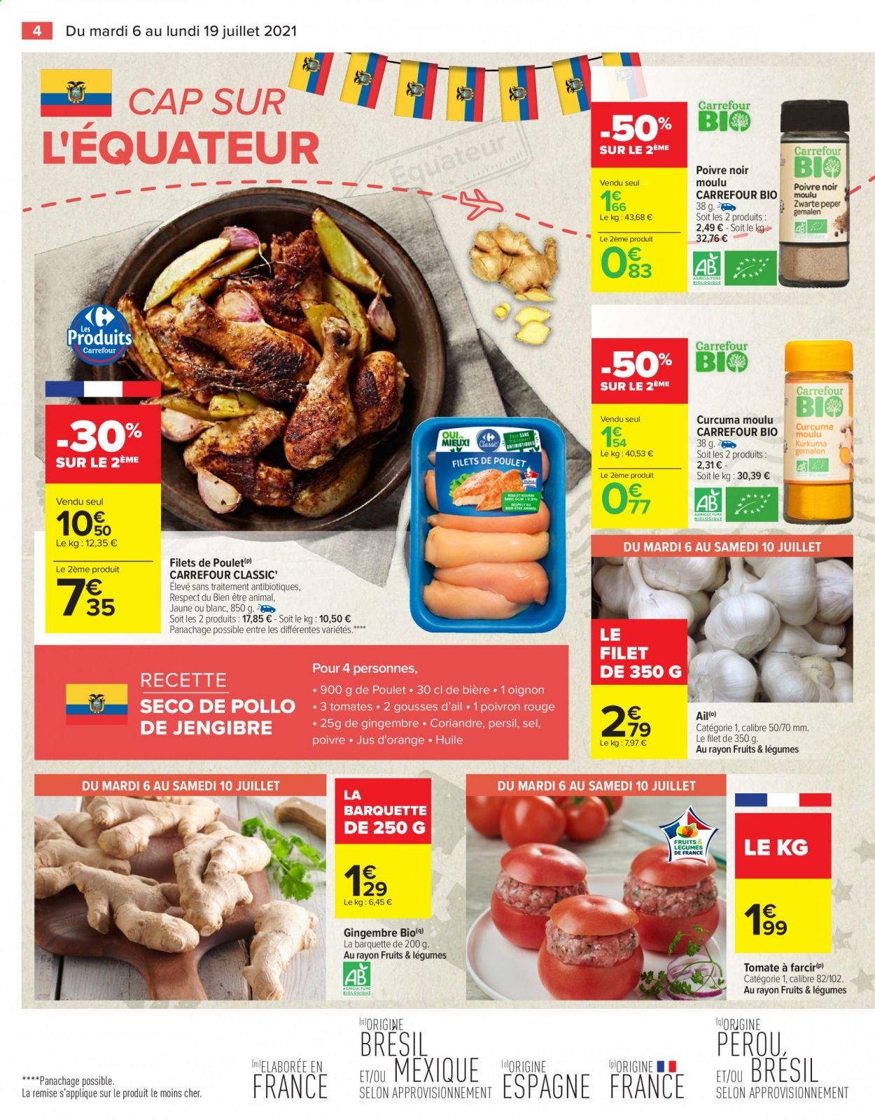 Catalogue Carrefour Hypermarchés - 06/07/2021 - 19/07/2021. Page 4