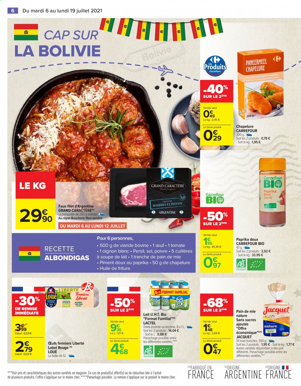 Catalogue Carrefour Hypermarchés - 06/07/2021 - 19/07/2021. Page 6