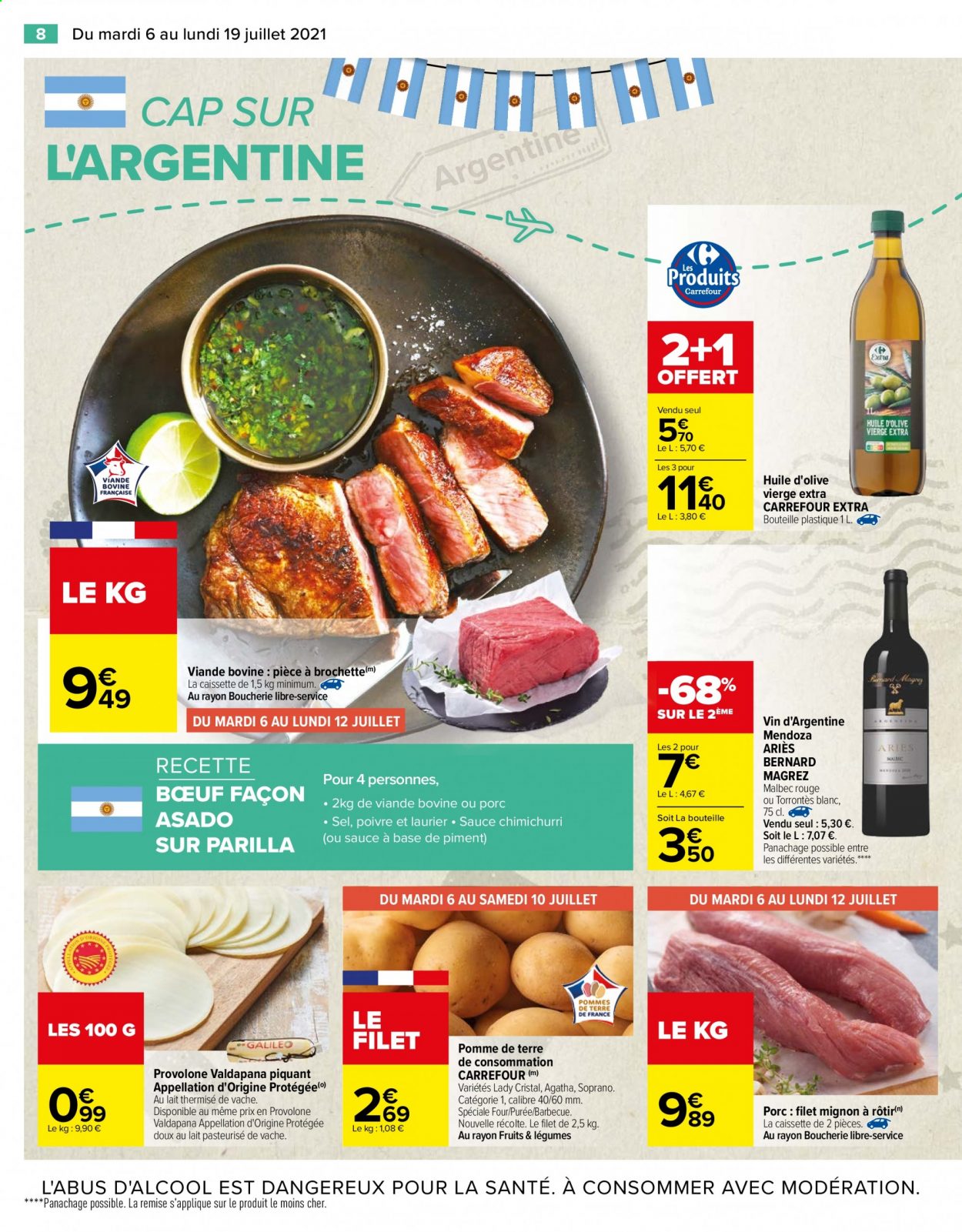 Catalogue Carrefour Hypermarchés - 06/07/2021 - 19/07/2021. Page 8