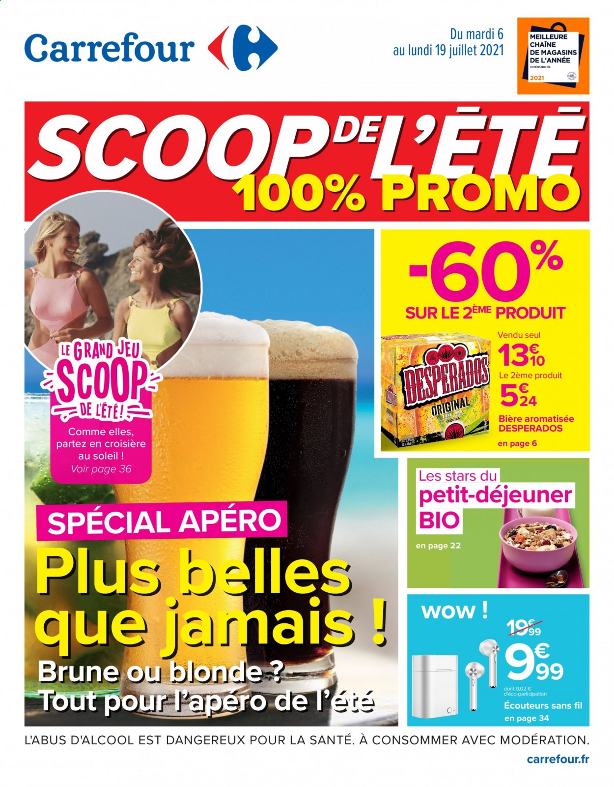 Catalogue Carrefour Hypermarchés - 06/07/2021 - 19/07/2021. Page 1