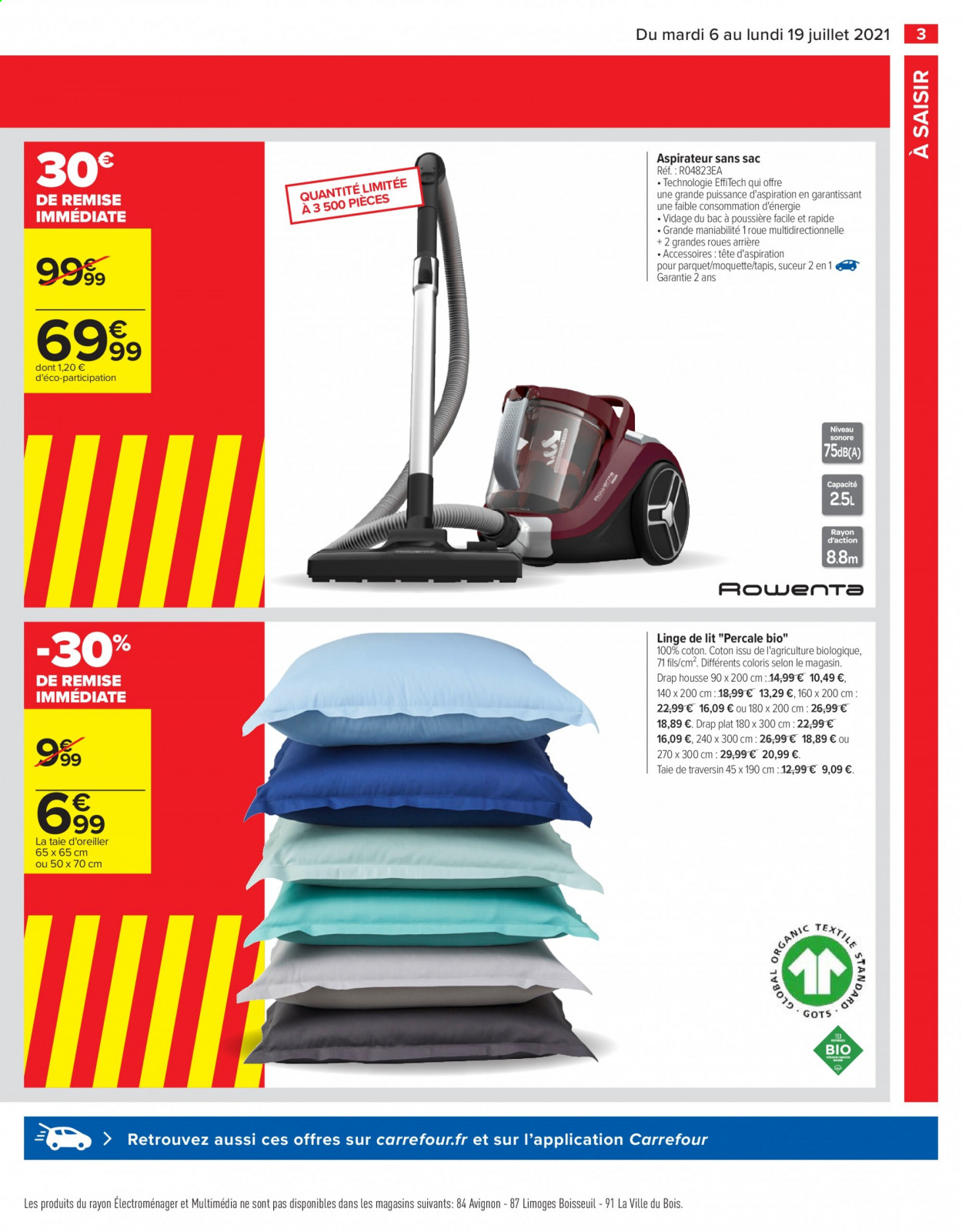 Catalogue Carrefour Hypermarchés - 06/07/2021 - 19/07/2021. Page 3