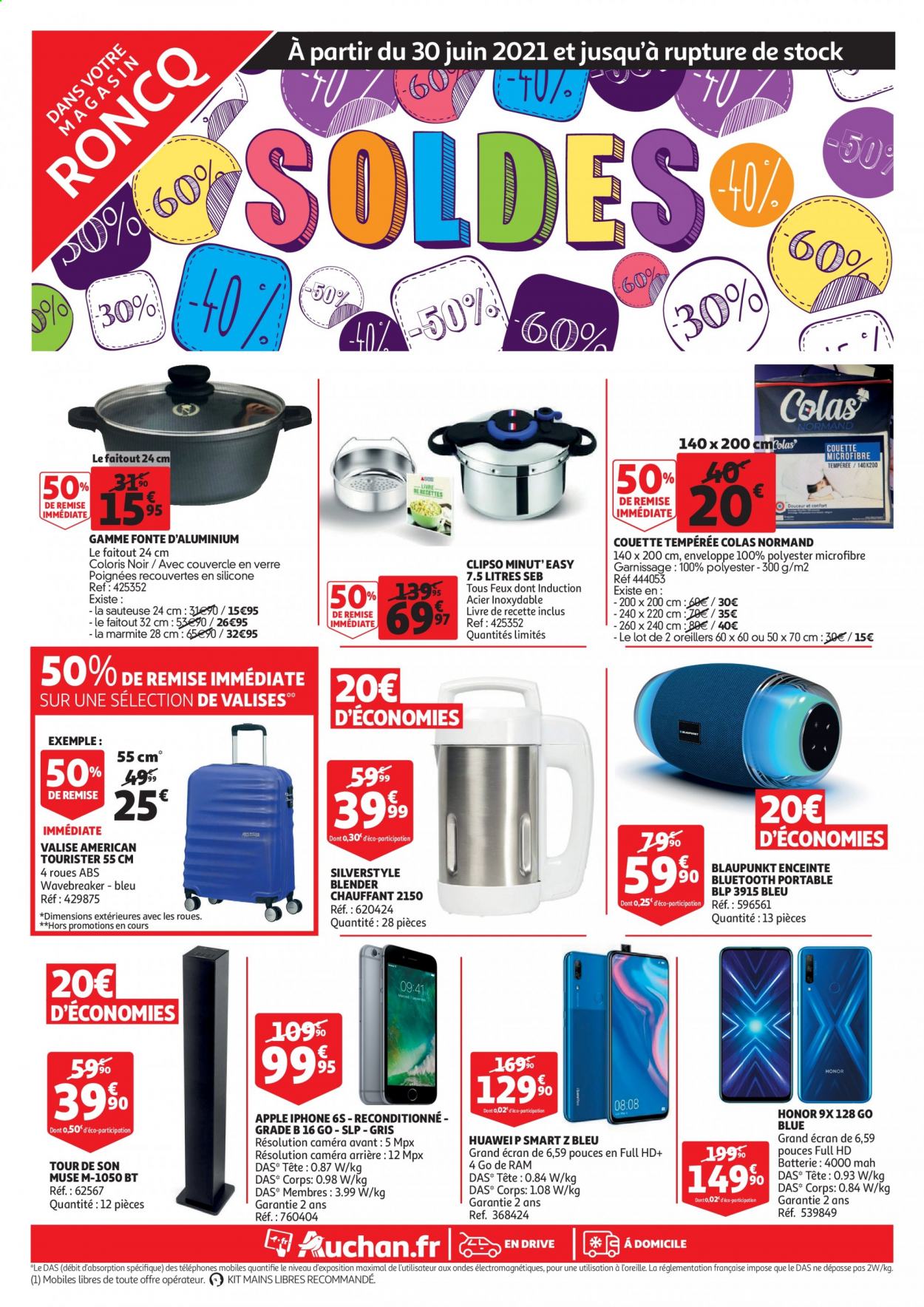 Catalogue Auchan - 30/06/2021 - 11/07/2021. Page 1