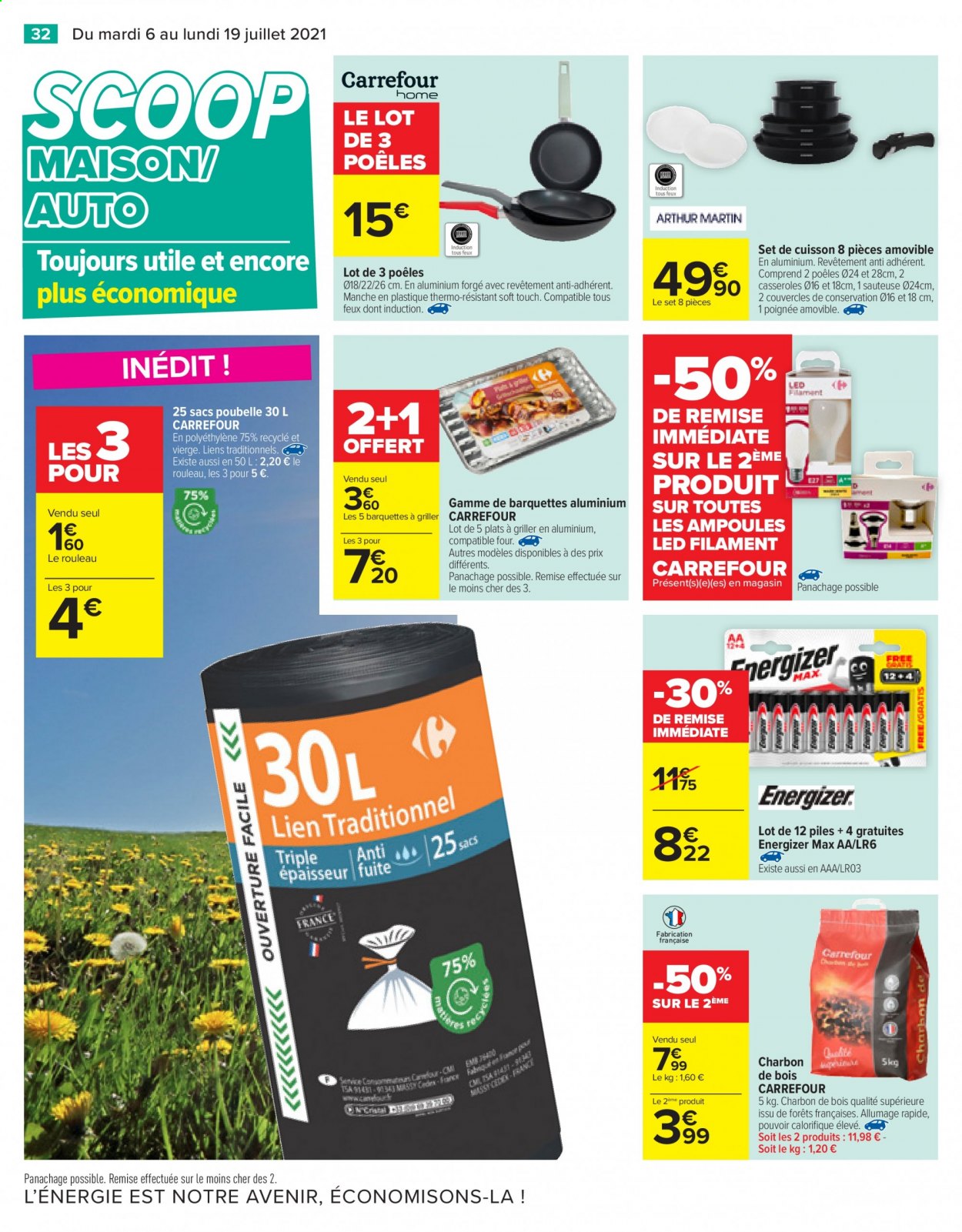 Catalogue Carrefour Hypermarchés - 06/07/2021 - 19/07/2021. Page 32