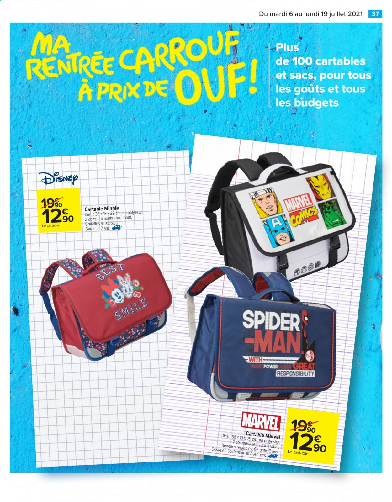 Catalogue Carrefour Hypermarchés - 06/07/2021 - 19/07/2021. Page 37