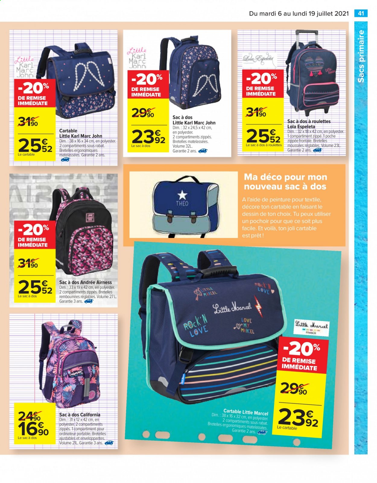 Catalogue Carrefour Hypermarchés - 06/07/2021 - 19/07/2021. Page 41