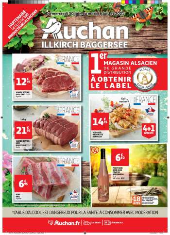 Catalogue Auchan - 30.06.2021 - 06.07.2021.