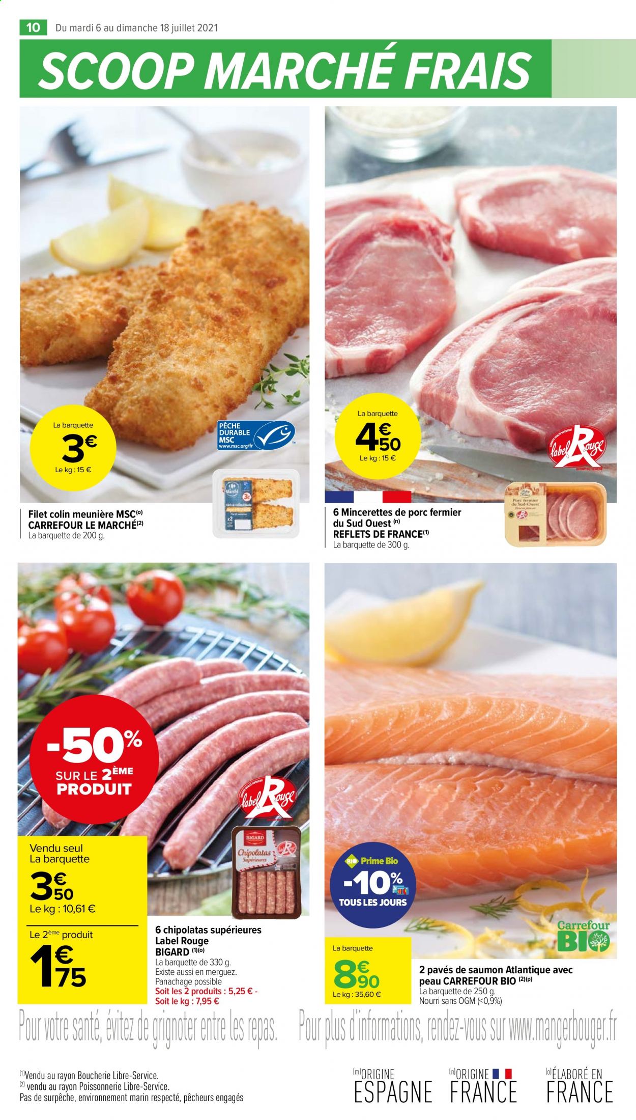 Catalogue Carrefour Market - 06/07/2021 - 18/07/2021. Page 10