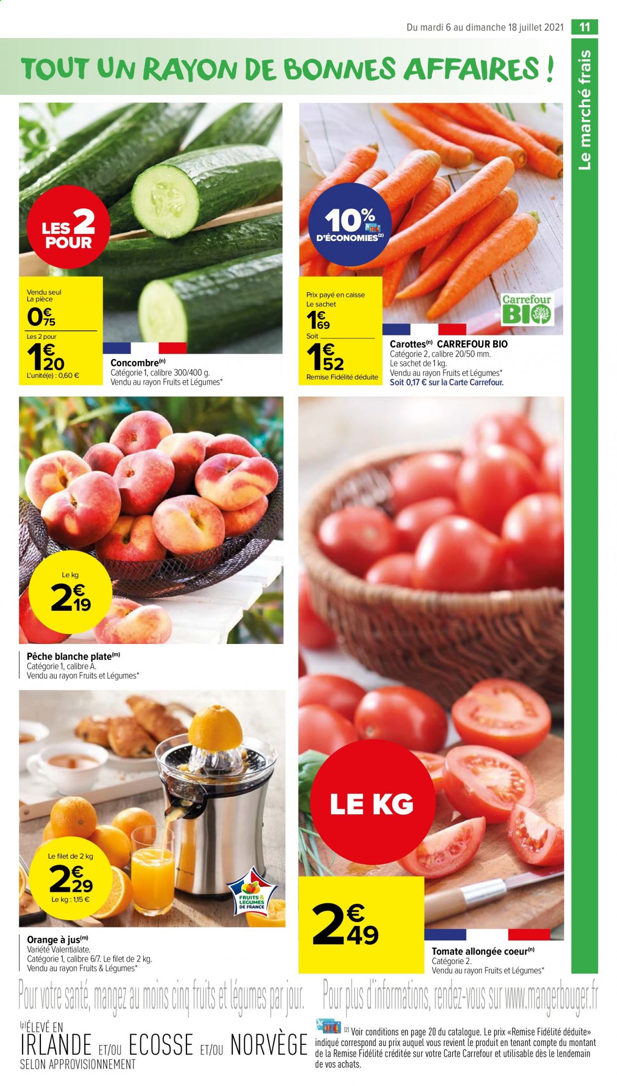 Catalogue Carrefour Market - 06/07/2021 - 18/07/2021. Page 11