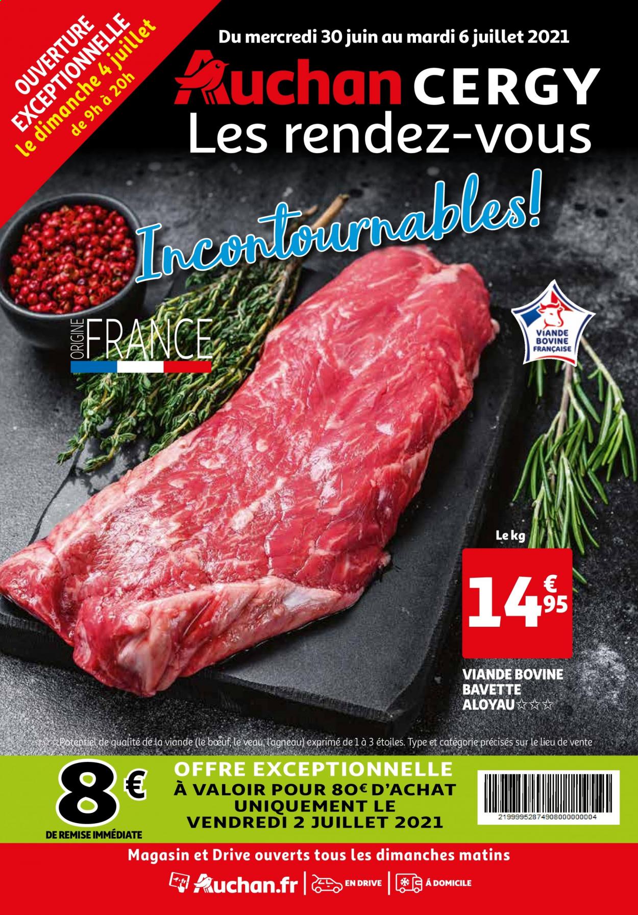 Catalogue Auchan - 30/06/2021 - 06/07/2021. Page 1